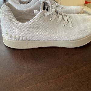 NOBULL Women's White Canvas Sneakers